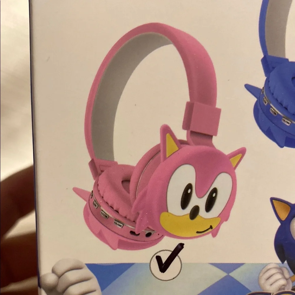 NIB - Sonics Wireless Bluetooth Headphones for Kids & Adults Pink